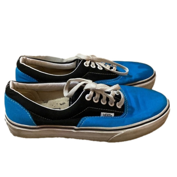 Vans Shoes - VANS Classic Low Top Blue And Black Sneakers Women’s 8